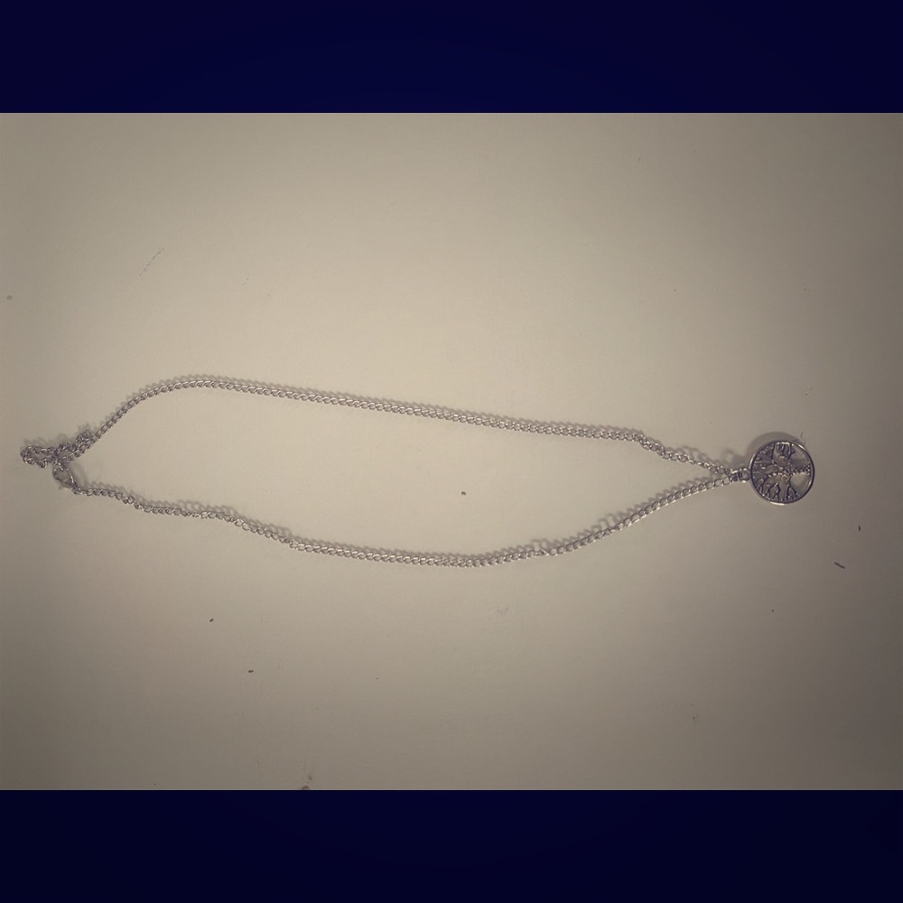 Silver necklace